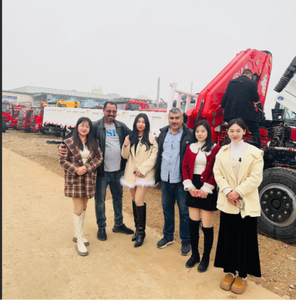 henbai Automotive Orders 4 Truck Cranes and 4 Folding Boom Cranes for Middle Eastern Customer – Another Delivery