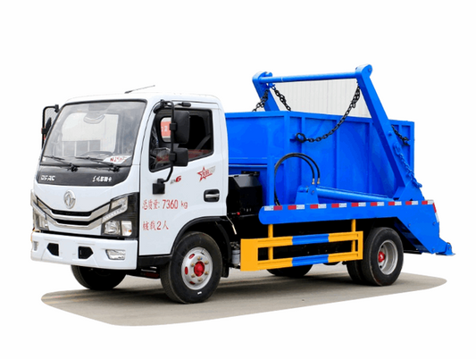 DONGFENG 4*2  small Swing arm garbage truck