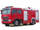 HOWO 4X2  8000L foam fire truck