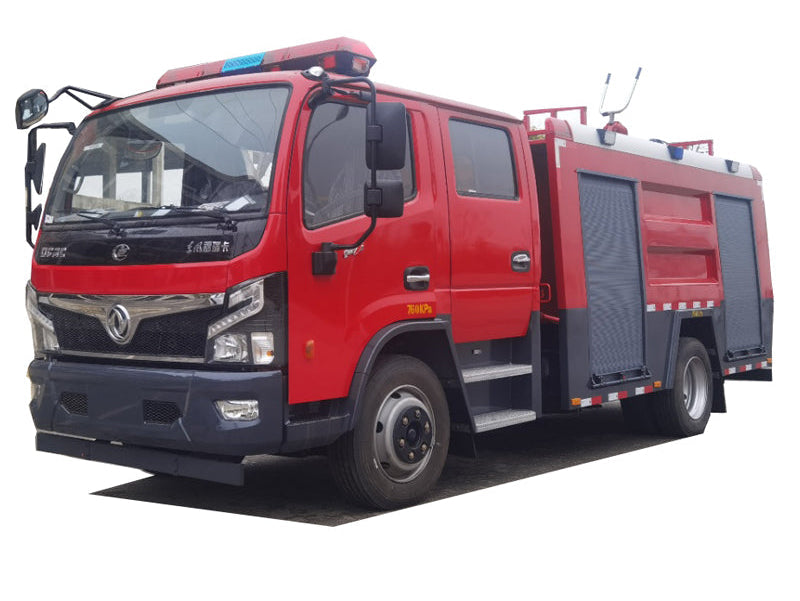 Dongfeng  4X2  5000L  foam fire truck