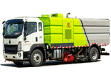 Howo 4x2  Wash Sweep car 7 cubic bins 9 cubic water tanks
