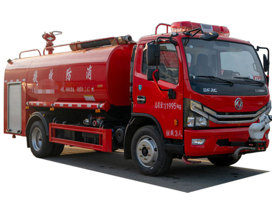 Dongfeng  4X2  8000L  water tank fire truck