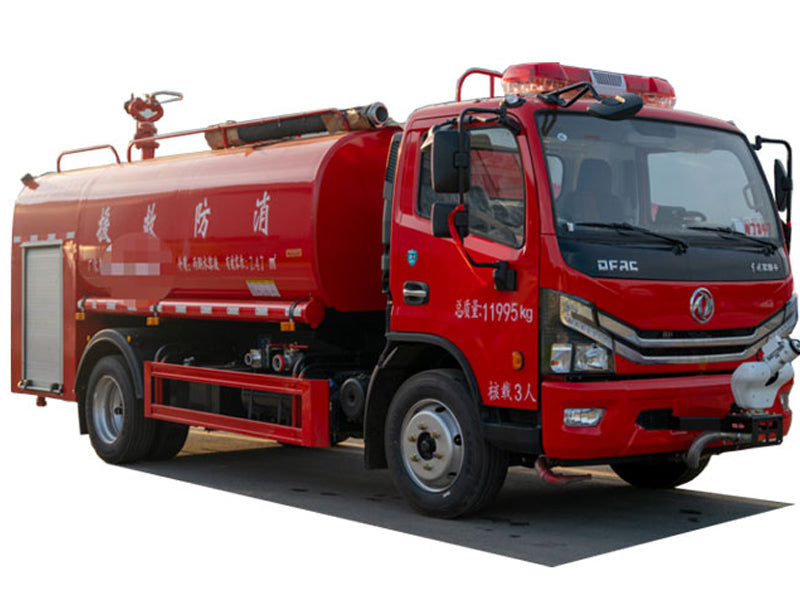 Dongfeng  4X2  8000L  water tank fire truck