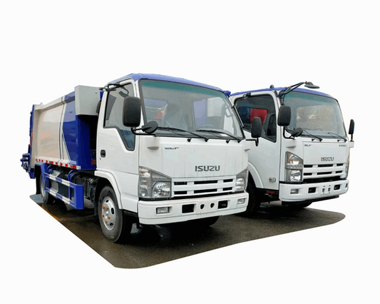 ISUZU 4*2 5000L-8000L Compressed garbage truck