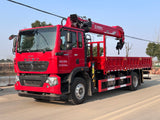 Howo 4×2 8T truck mounted crane