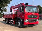 Howo 4×2 8T truck mounted crane