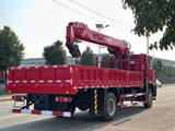 Howo 4×2 8T truck mounted crane