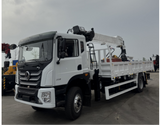 Dengfeng 8T truck-mounted crane