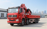 Shacman 8x4 16T Folding Boom Truck Crane