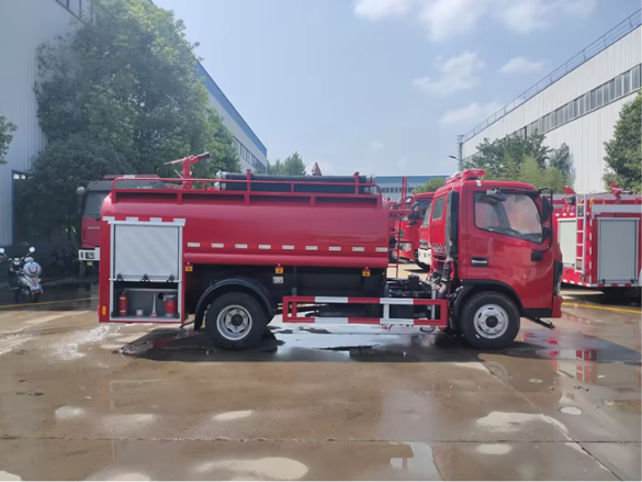 Dongfeng 4X2 3.5 cubic meter forest fire truck