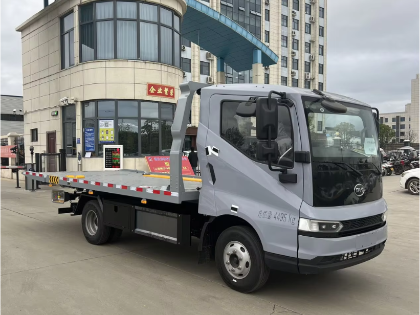 BYD Pure Electric Flatbed Wrecker Truck