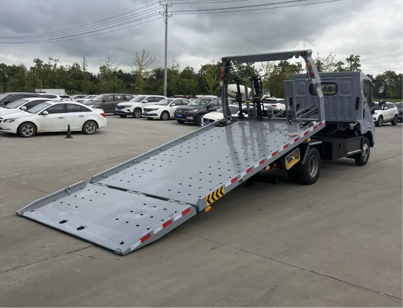 BYD Pure Electric Flatbed Wrecker Truck