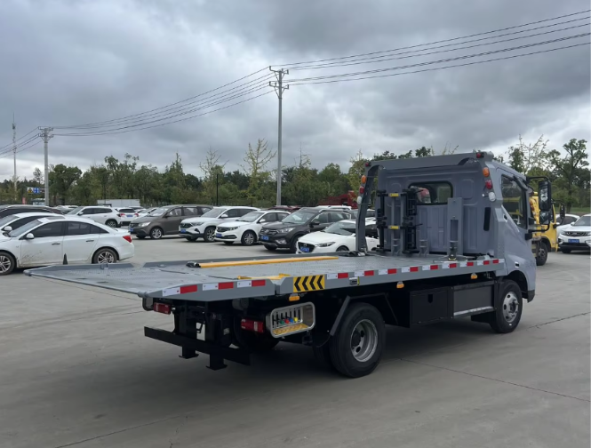 BYD Pure Electric Flatbed Wrecker Truck