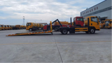 HOWO 4×2 All-Landing Flatbed Trailer