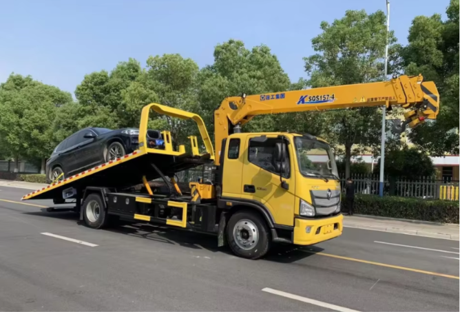 foton 4×2 6.3 T Wrecker Truck with Crane