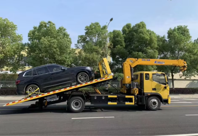 foton 4×2 6.3 T Wrecker Truck with Crane