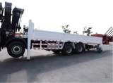 Isuzu 8x4 16-ton folding boom crane truck
