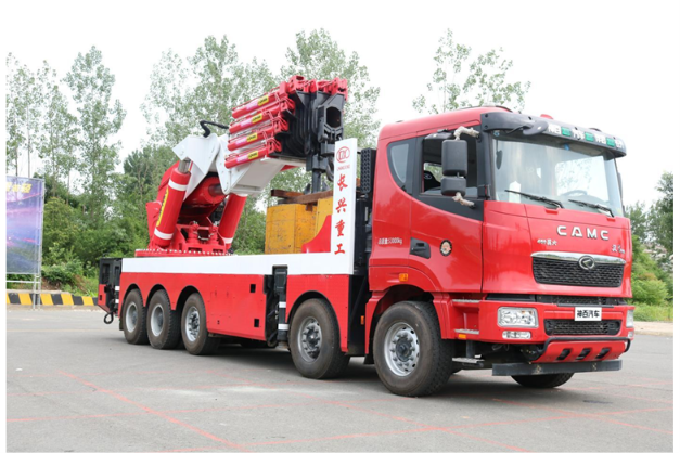 Hualing Hanma 10x4 100T Heavy-Duty Truck Crane