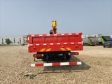 Howo 6X4 XCMG 14-ton 5-section boom truck crane