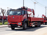 HOWO 6X4 12T truck mounted crane