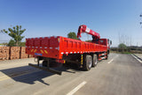HOWO 6X4 12T truck mounted crane