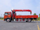Dongfeng 4x2 Palfinger 8-ton truck crane