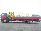 Howo 6X4 XCMG 21 T Folding Boom Crane