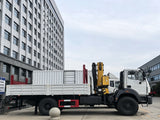 BeiBen 4x4 XCMG 10-ton folding boom crane