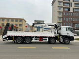 HOWO 8X4 10T folding arm crane
