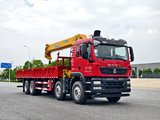 HOWO 8X4 XCMG 12T Truck-mounted Crane