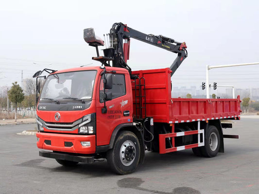Dongfeng folding arm grab truck