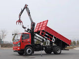 Dongfeng folding arm grab truck