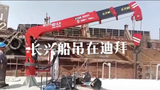 Changxing 8 ton folding arm ship crane