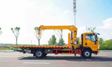 HOWO 4T Wrecker Crane Truck