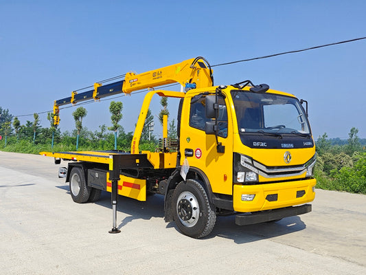 Dongfeng D8 6.3T Clearance with crane