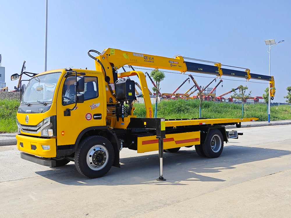 Dongfeng D8 6.3T Clearance with crane