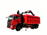 Dongfeng 6X4  folding arm grab truck