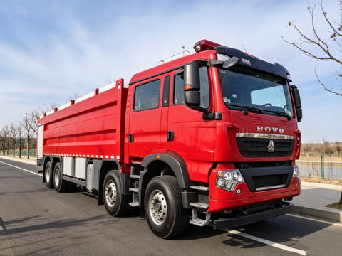 Пожарная автоцистерна Sinotruk Howo 8X4 24000 л, пенная