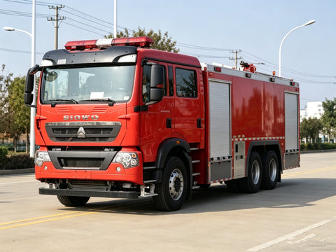 Пожарная машина HOWO 6X4 17000 л.