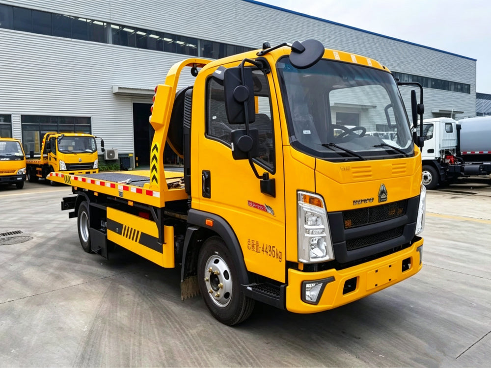 HOWO 4×2 All-Landing Flatbed Trailer