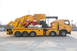 HOWO 10X4 130-ton heavy-duty knuckle boom crane