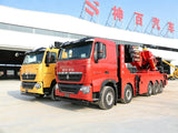 HOWO 10X4 150-ton Heavy-Duty Knuckle Boom Crane