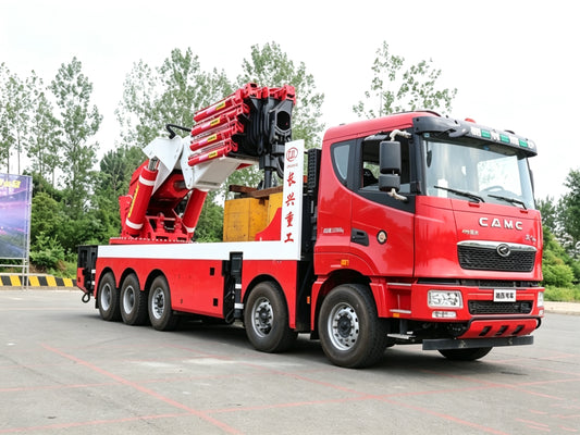 Hualing Hanma 10x4 100T Heavy-Duty Truck Crane