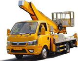 Dongfeng Tuyi 21 meters 4 x2 telescopic boom aerial operation vehicle
