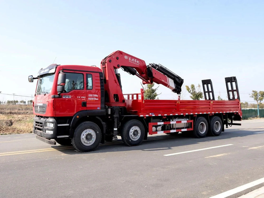 HOWO 8X4  25T  Knuckle Boom Crane
