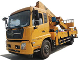Dongfeng32 meters 4 x2 mobile hydraulic platform high altitude operation truck