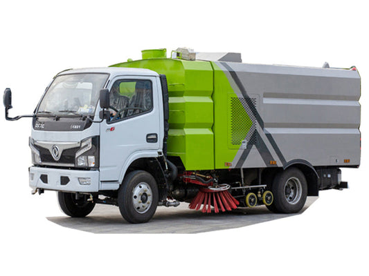  Dongfeng 4x2 Dust Cleaner Road Sweeper Sale Diesel Power Street Sweeper