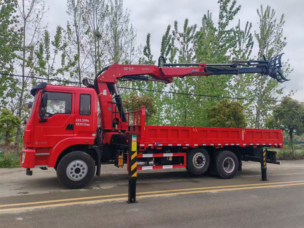 DongFeng Truck-mounted Grapple Crane with Tipper
