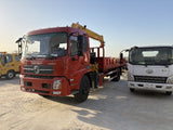 Dongfeng 4X2  5ton truck-mounted crane