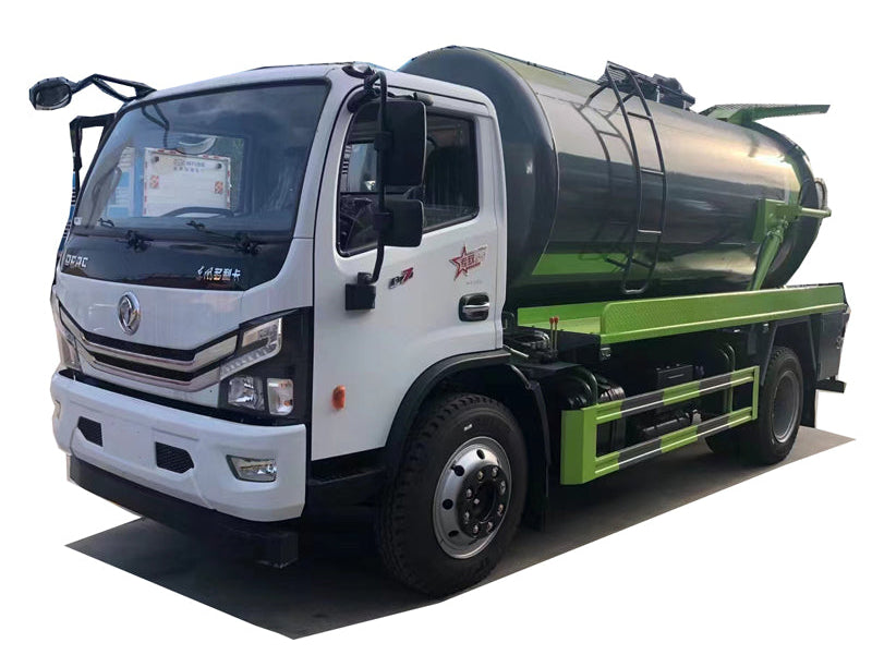 6000L-10000L 4x2 sewage suction truck vacuum truck